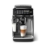 philips 3200 serie ep3246 70 kaffeevollautomat 5 kaffeespezialitaeten lattego milchsystem schwarz silber lackiert