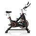 yosuda indoor cycling bike stufenlosem widerstand mit magnetischemheimtrainer fahrrad mit digitalanzeigespeedbike mit bequemem sitzpolstersuper leiser riemenantrieb150kg tragfaehigkeit