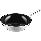 silit wuhan wokpfanne induktion 28 cm wok edelstahl beschichtet wok induktion backofenfest