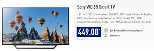 Aldi smart tv sony wd 65