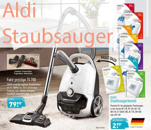 aldi nord bodenstaubsauger august 2019