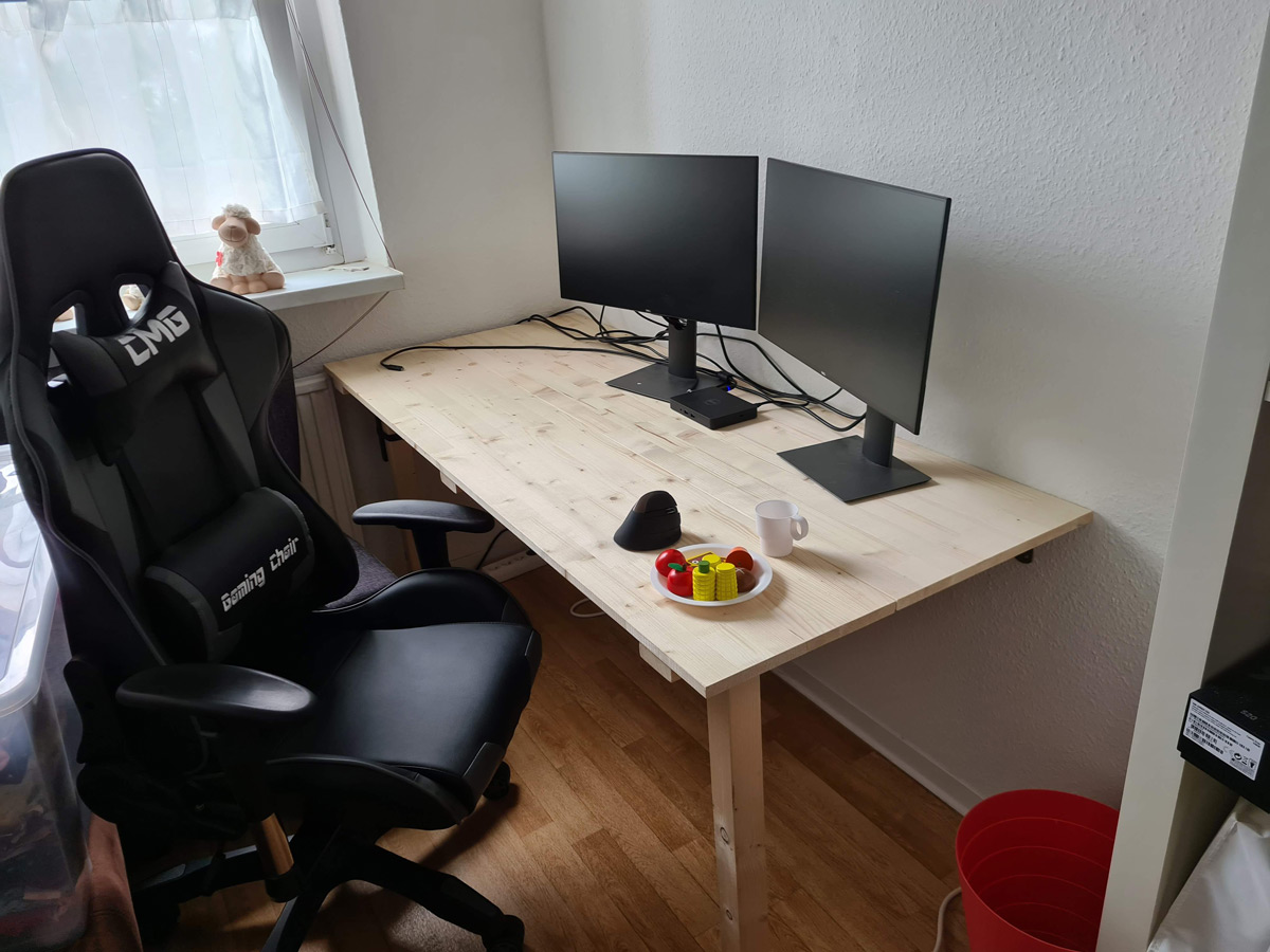 Der CARO-Möbel Gaming-Stuhl im Home-Office