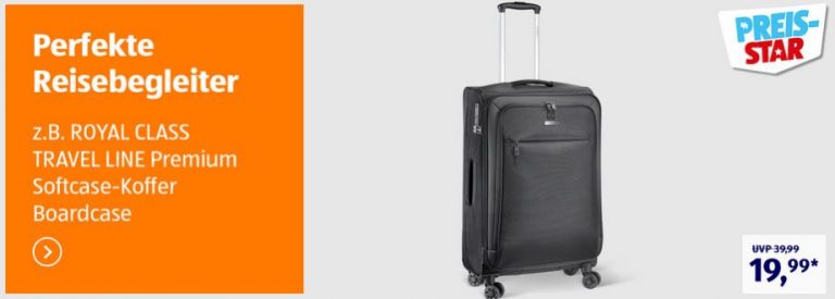 ALDI Trolley Reisetasche / Koffer Angebote Projekt Einrichten