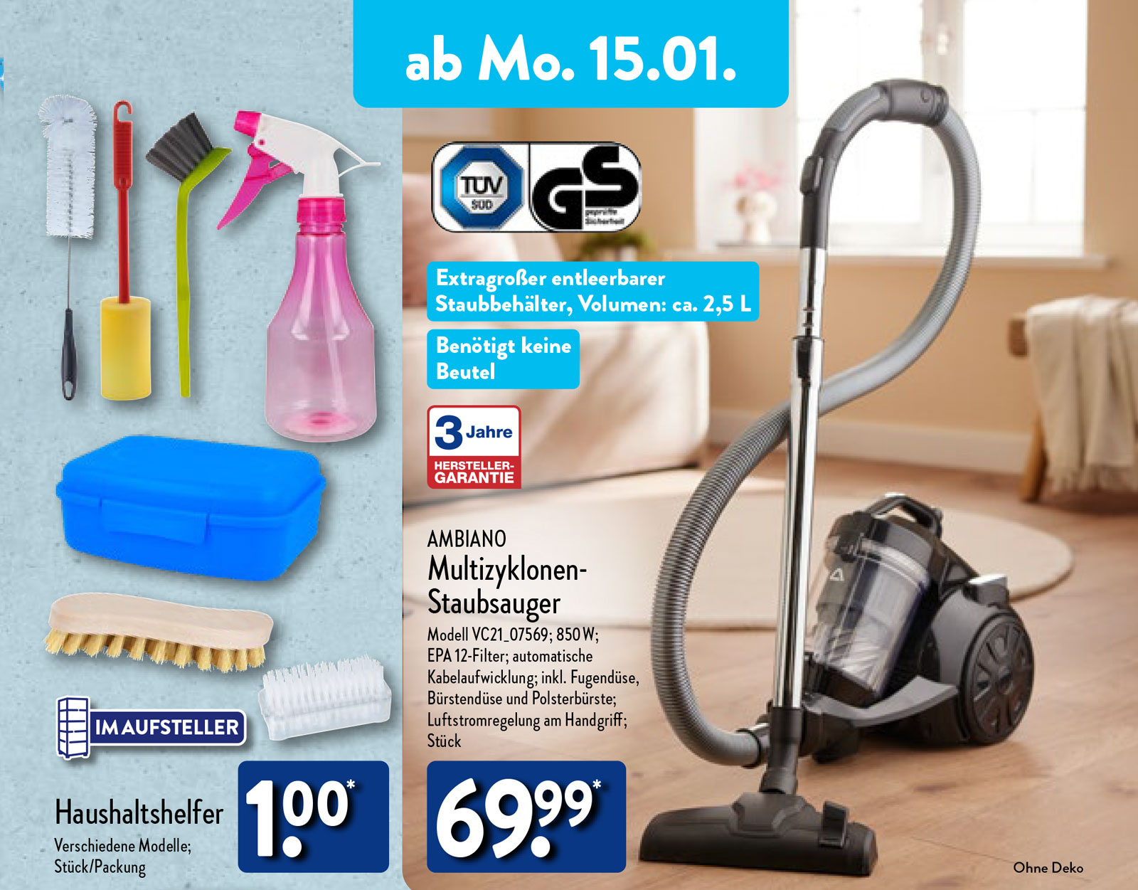 34+ Staubsauger Aldi Nord, Staubsauger im angebot bei aldi nord.