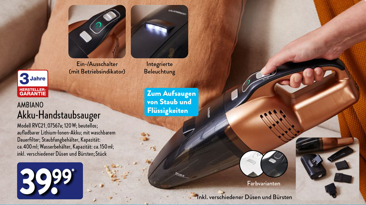 ALDI MultizyklonenStaubsauger🧹 ab 15. Januar 2024 von AMBIANO