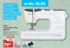ALDI Freiarm und Overlock Nähmaschine von Singer ab 25.01.2024