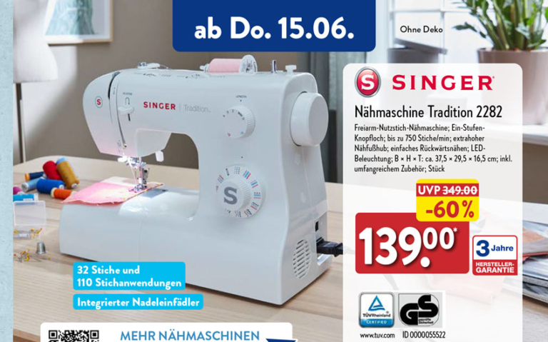 41+ Nähmaschine Angebot Aldi, So viel spass macht qualität bei