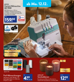 ALDI Nähmaschine 2023 hier sind bereits welche verfügbar