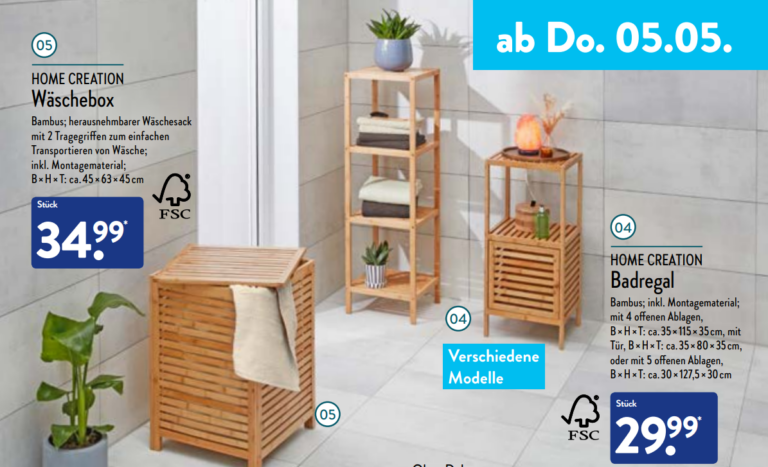 ALDI Nord Badmöbel Angebote 2023